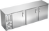 Thumbnail image #1 for Beverage-Air 94-Inch Three-Section Refrigerated Back Bar Storage Cabinet with 3 Solid Doors