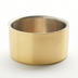 Thumbnail image #1 for American Metalcraft 17 oz. Round Double Wall Stainless Steel Serving Bowl, Satin Gold Finish