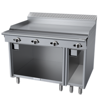 Garland Cuisine Series 48-Inch Heavy Duty Gas Griddle Top Range with Thermostatic Controls and Open Storage Base
