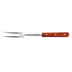 Thumbnail image #1 for Omcan USA 12-1/2-Inch Stainless Steel Carving Fork with Wood Handle