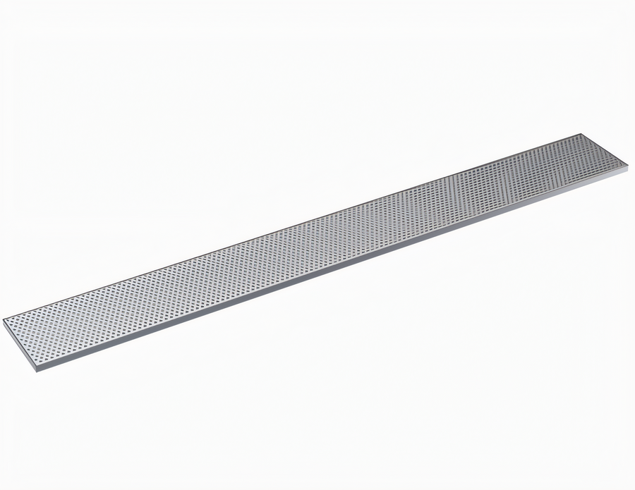 Product image #1 for Krowne 67-Inch x 8-Inch Brushed Stainless Steel Drip Tray