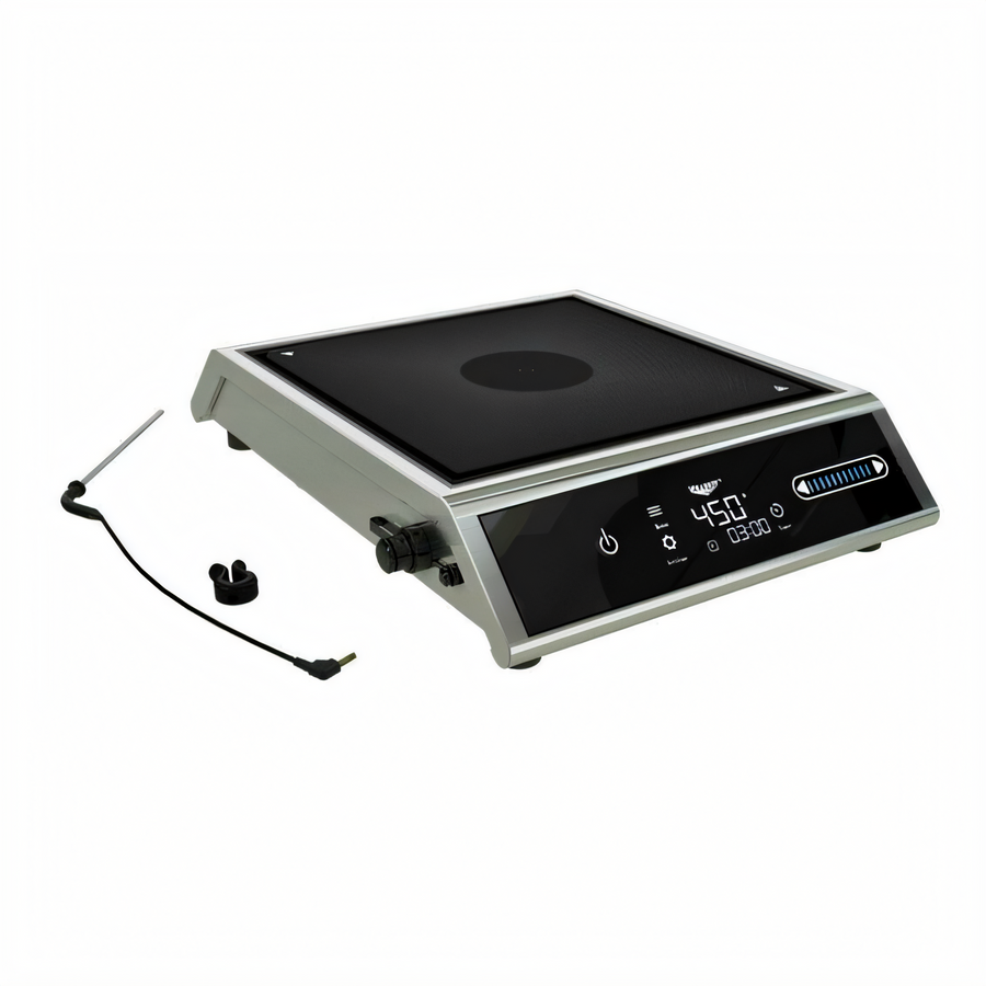 Product image #1 for Vollrath MPI4-1800S 4-Series Medium Power Countertop Induction Range with Temperature Control, 1 Burner, 1800W