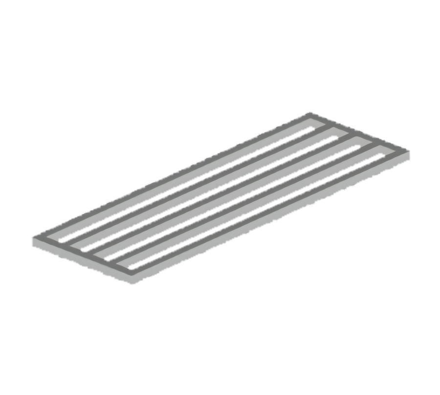 Product image #1 for John Boos 72" x 30" Stainless Steel Dunnage Undershelf for TC & GMT Tables