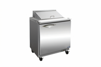 IKON Refrigeration Mega Top 1-Section 2-Drawer Sandwich/Salad Prep Table, 12 1/6-Pan Rail