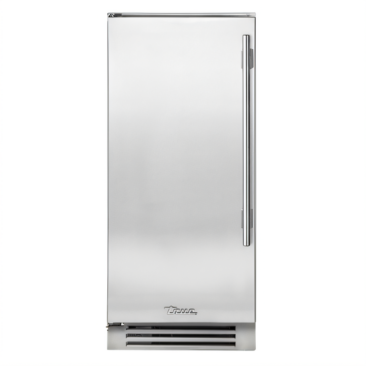 Product image #1 for True Residential 15-Inch Undercounter Clear Ice Machine with 28 lb Storage Bin, Left-Hinged Stainless Solid Door