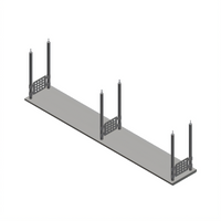 John Boos OSH16FK-1896-CM Stainless Steel Shelving