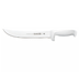 Thumbnail image #1 for Mundial 10-Inch Stamped Cimeter Knife with White Polypropylene Handle