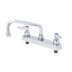 Thumbnail image #1 for T&S Brass B-1122 Deck-Mount Workboard Faucet with 10-Inch Swing Nozzle and Lever Handles