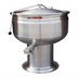 Thumbnail image #1 for Southbend Steam KDPS-40F 40-Gallon Stationary Direct Steam Kettle with Full Jacket, Pedestal Base, and 2-Inch Draw-Off