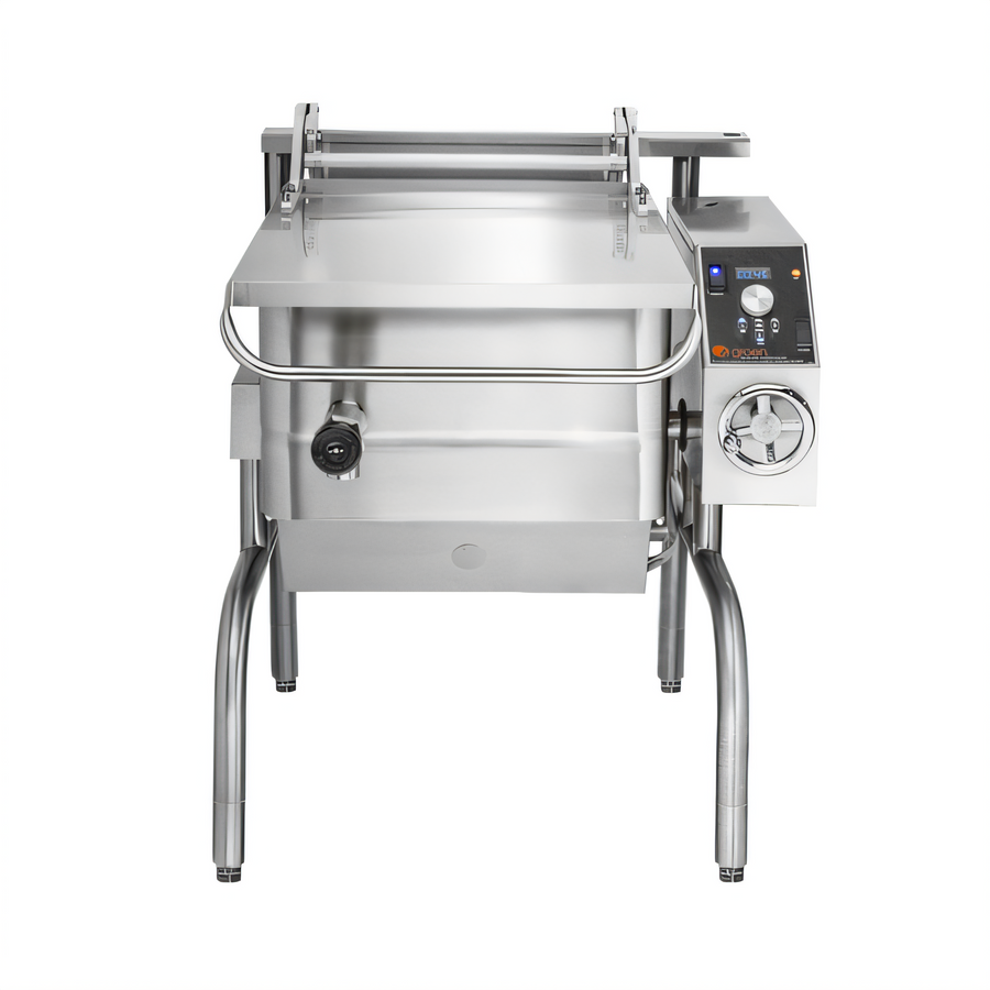 Product image #1 for Groen BPM-15EC 15-Gallon Electric Braising Pan, Manual Tilt, Classic Controls