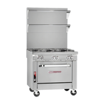 Thumbnail image #1 for Southbend Platinum P36N-SSS 36-Inch Modular Spreader Plate, Solid Top, All Stainless Steel Exterior