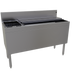 Thumbnail image #1 for Glastender Extra Deep Underbar Ice Bin/Cocktail Unit with 10-Circuit Cold Plate and Left Bottle Well Storage, 48 Inch