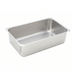 Thumbnail image #1 for Winco Full-Size 6-Inch Deep Stainless Steel Spillage Pan with Flat Edge