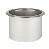Dispense-Rite TCD-3-NB Bar Trash Chutes & Receptacles