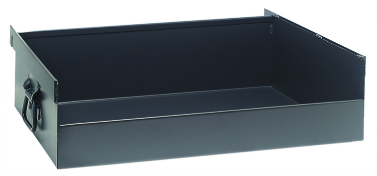 Product image #1 for Quantum TT-CT9 Closed-Front Removable Tray for Tray Truck System, 36 x 9 x 3 Inches, Black Steel