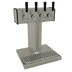 Thumbnail image #1 for Glastender BT-4-MFR 4-Faucet Glycol-Cooled Tee Draft Dispensing Tower