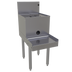 Thumbnail image #1 for 14-Inch Wide Freestanding Drainboard Blender Station with Rinser Faucet