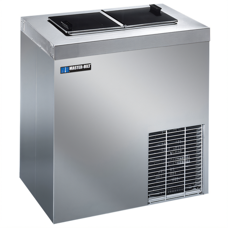 Product image #1 for Master-Bilt Chest-Style Stainless Steel Ice Cream Storage/Dipping Cabinet, 3 Display / 1 Storage 3-Gallon Tub Capacity, 115V