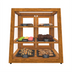 Thumbnail image #1 for KoolMore Slanted Countertop Bakery Display Case with 3 Tempered-Glass Shelves, 3.5 Cu. Ft.