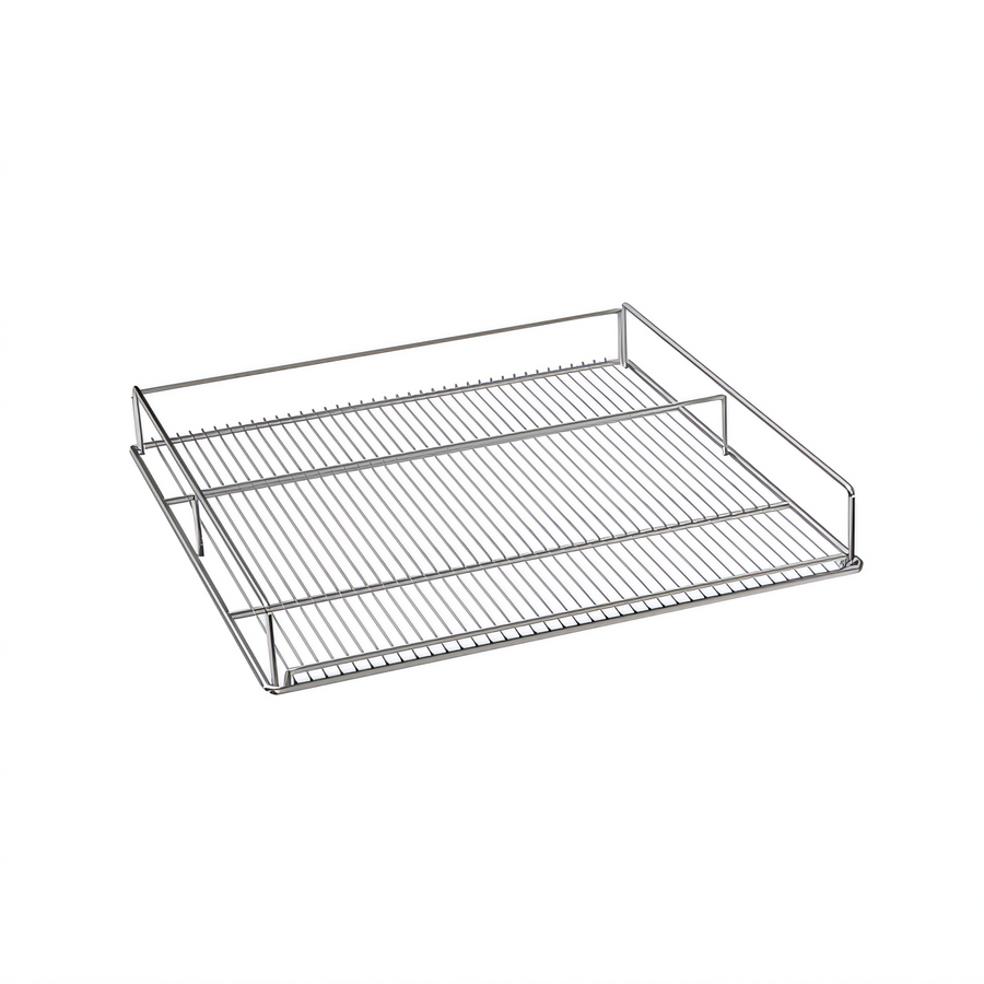 Product image #1 for Beverage-Air MMR44 Flat Chrome Wine Rack, 12-Bottle Capacity