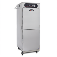 hotLOGIX HL6-18 Insulated Humidified Full-Height Holding Cabinet, 1 Compartment, Aluminum, Solid Door