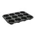 Thumbnail image #1 for Winco 12-Cup Non-Stick Rectangular Muffin Pan, Carbon Steel