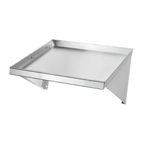 Thumbnail image #1 for Klinger's Trading SW2122 Enclosed Slanted Wall-Mounted Shelf, 304 Stainless Steel, NSF, 22"W x 19"D