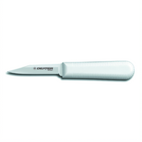 Dexter Russell SofGrip 3-1/4 Inch Clip Point Paring Knife with White Soft Grip Handle