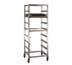 Thumbnail image #1 for New Age NS345 Mobile Cup & Glass Cart — 8-Position Aluminum Rack for 20