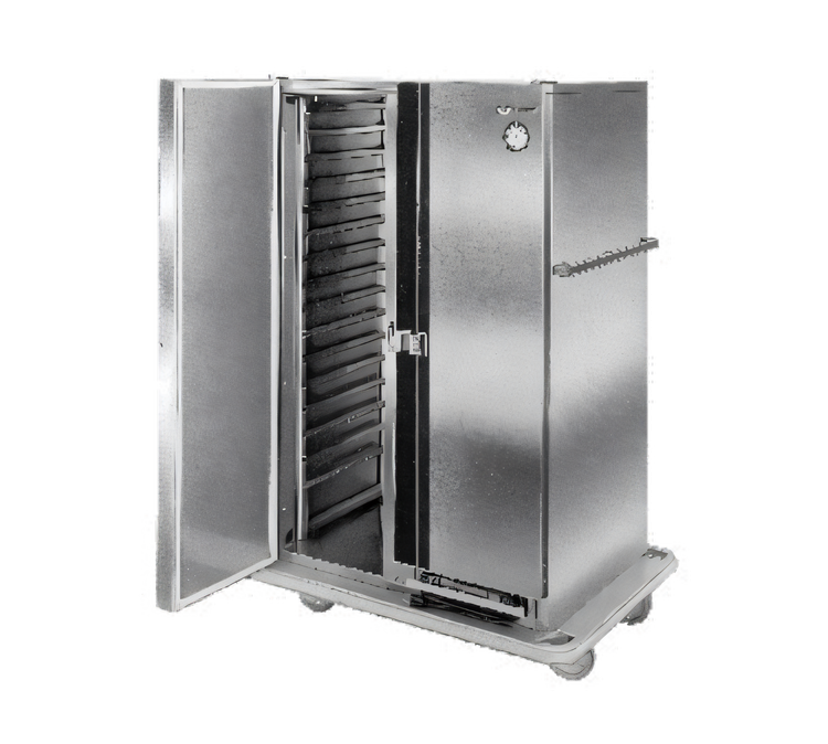 Product image #1 for Carter-Hoffmann PH1225 Mobile Heated Holding Cabinet, 2-Door, 33-Pan Capacity