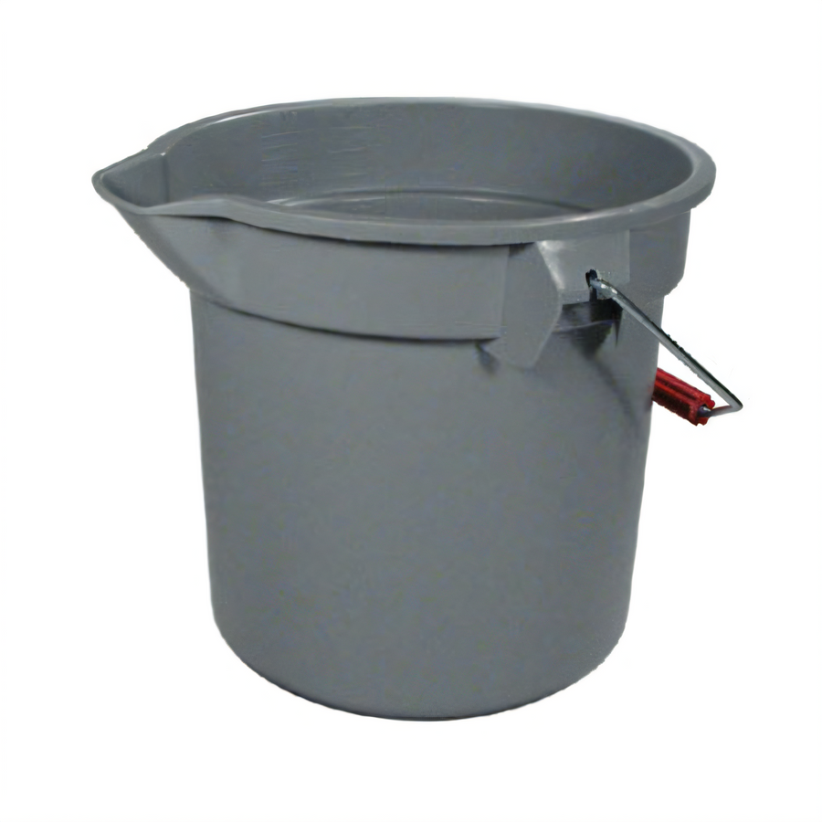 Product image #1 for Rubbermaid Commercial BRUTE 14-Quart Round Bucket with Molded-In Graduations, Gray