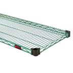 Thumbnail image #1 for Eagle Group EagleGard QA2148E Wire Shelf, 48"W x 21"D, Blue-Green Hybrid Epoxy Finish Case of 4