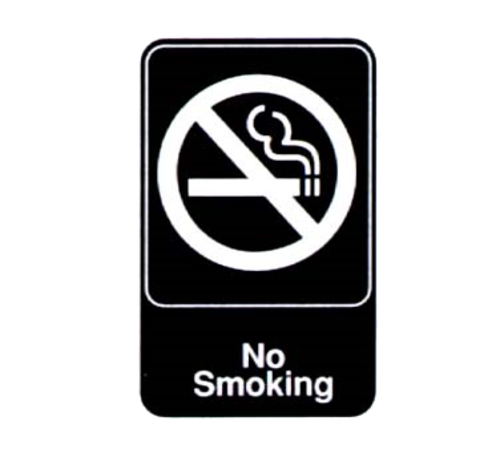 Product image #1 for Vollrath 5613 Health Signage & Messaging