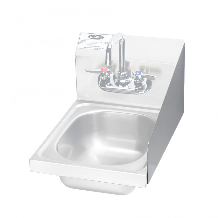 Product image #1 for Factory Installed 17-Inch Right Side Splash Guard for Hand Sinks