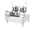 Thumbnail image #1 for Cleveland Range Direct Steam Kettle Cabinet Assembly with Two 6-Gallon Kettles, 42-Inch Cabinet Base