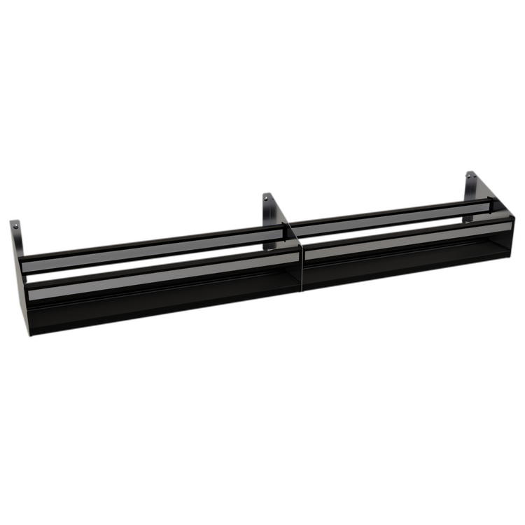 Product image #1 for Glastender 62-Inch Double Stainless Steel Speed Rail with Open Step-and-Rail Design