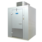 Thumbnail image #1 for Arctic Industries BL0612-C-SC 6' x 12' Indoor Floorless Walk-In Cooler, 35°F Holding, Acrylume Finish, Self-Contained Top-Mount Refrigeration