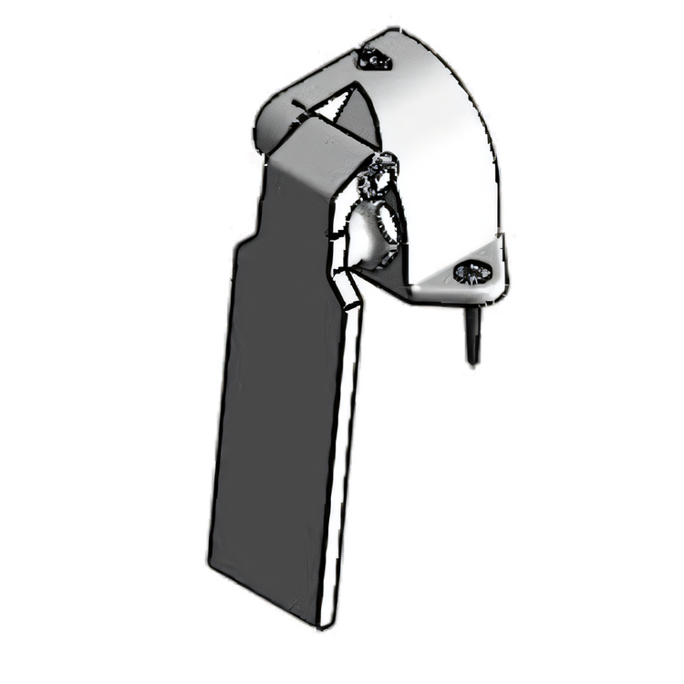 Product image #1 for T&S Brass Single Knee Pedal Valve, Ledge Mount, 1/2" NPT Female Inlet/Outlet