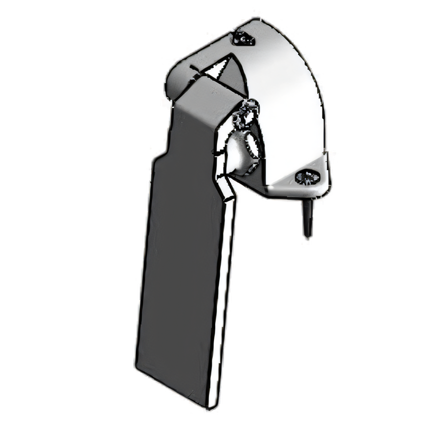 Product image #1 for T&S Brass Single Knee Pedal Valve, Ledge Mount, 1/2" NPT Female Inlet/Outlet