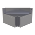 Thumbnail image #1 for Glastender Underbar Inside L-Shape Corner Drainboard, 24 x 24 Inch, No Legs