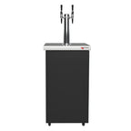 Thumbnail image #1 for Micro Matic USA MDD17-E-AMER Mobile Nitro Cold Brew Coffee Dispenser, Self-Contained Refrigeration, 2 Faucets, 2 x 1/6 Keg Capacity