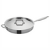 Thumbnail image #1 for Tri-Gen 7 Qt Induction-Ready Tri-Ply Stainless Steel Sauté Pan with Cover and Helper Handle