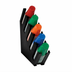 Thumbnail image #1 for Dispense-Rite Five-Section Slim Cup and Lid Organizer for 6 oz. to 44 oz. Cups