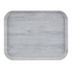Thumbnail image #1 for Cambro Décor Series Camtray Rectangular Fiberglass Cafeteria Tray, 20 x 15, Stonewash Gray
