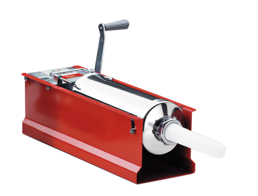 Product image #1 for Trento Red Manual Horizontal Gear Drive Sausage Stuffer, 5 kg (11 lb.) Capacity