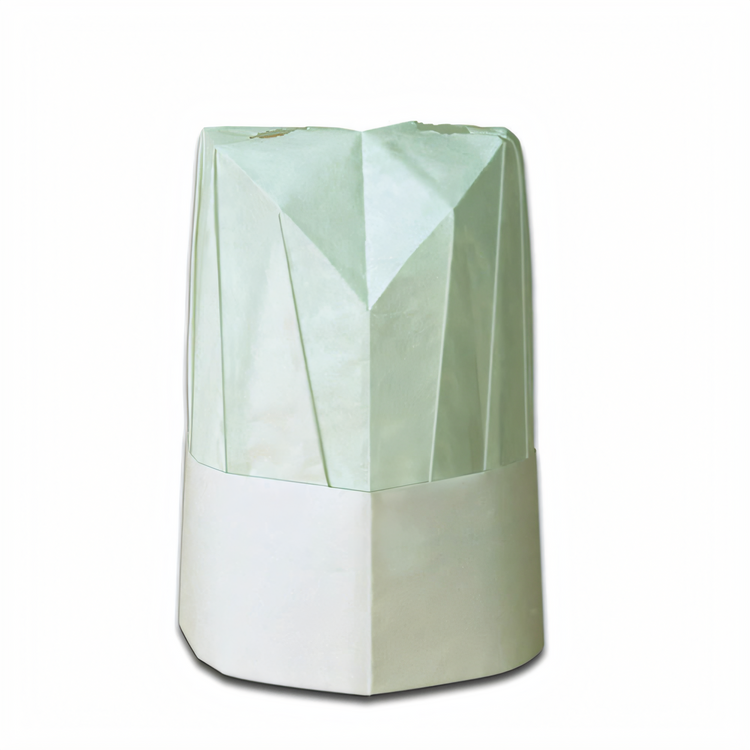 Product image #1 for Le Contour European Style Disposable Paper Chef Hat, 9 Inch, White
