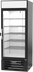 Thumbnail image #1 for Beverage-Air MarketMax IQ One-Section Reach-In Glass Door Merchandiser Refrigerator with Electronic Lock, Black, 25.97 Cu. Ft.