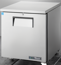 True 27 5/8-Inch Compact Single-Section Undercounter Solid Door Refrigerator