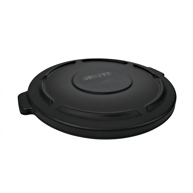 Product image #1 for BRUTE Flat Black Polyethylene Lid for 55-Gallon Trash Can