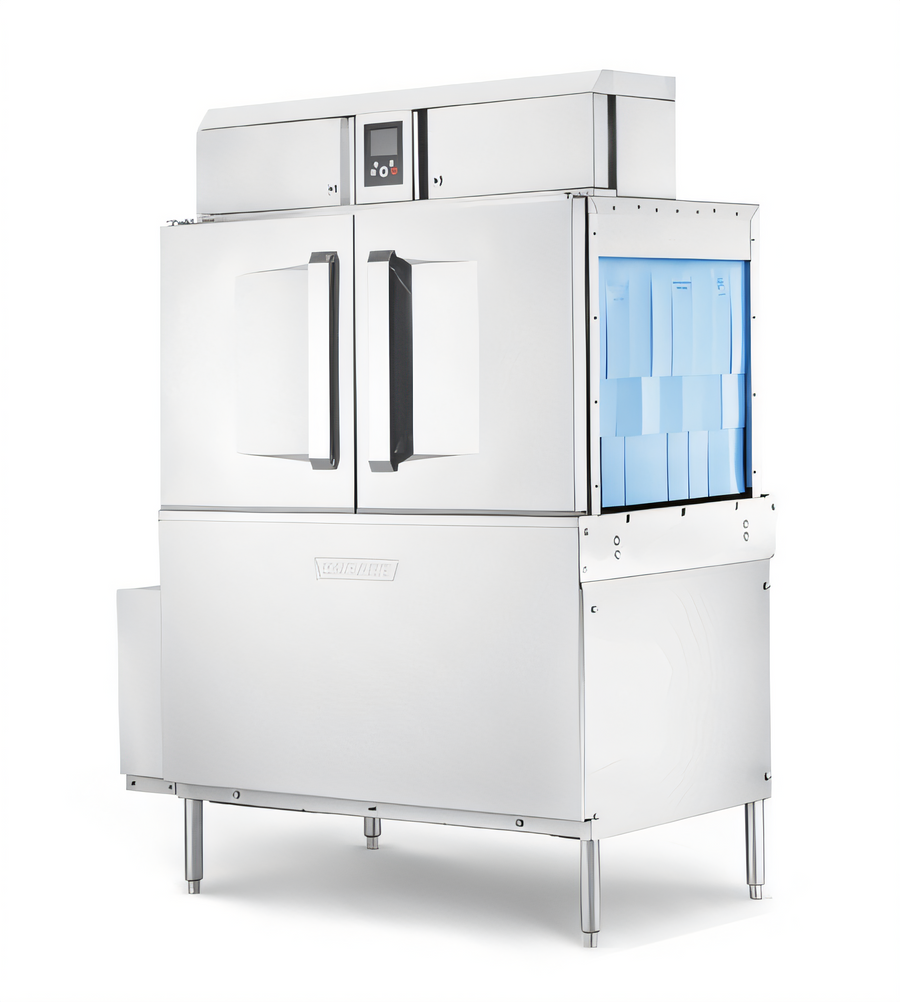 Product image #1 for Hobart CL44-DWR Single-Tank High-Temperature Rack Conveyor Dishwasher with Drain Water Energy Recovery